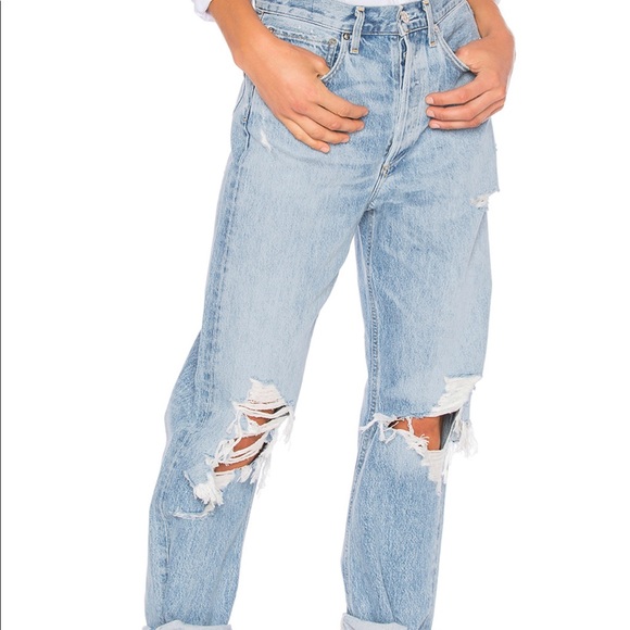 Agolde Denim - AGOLDE 90’s Mid Rise Loose Fit in Fall Out